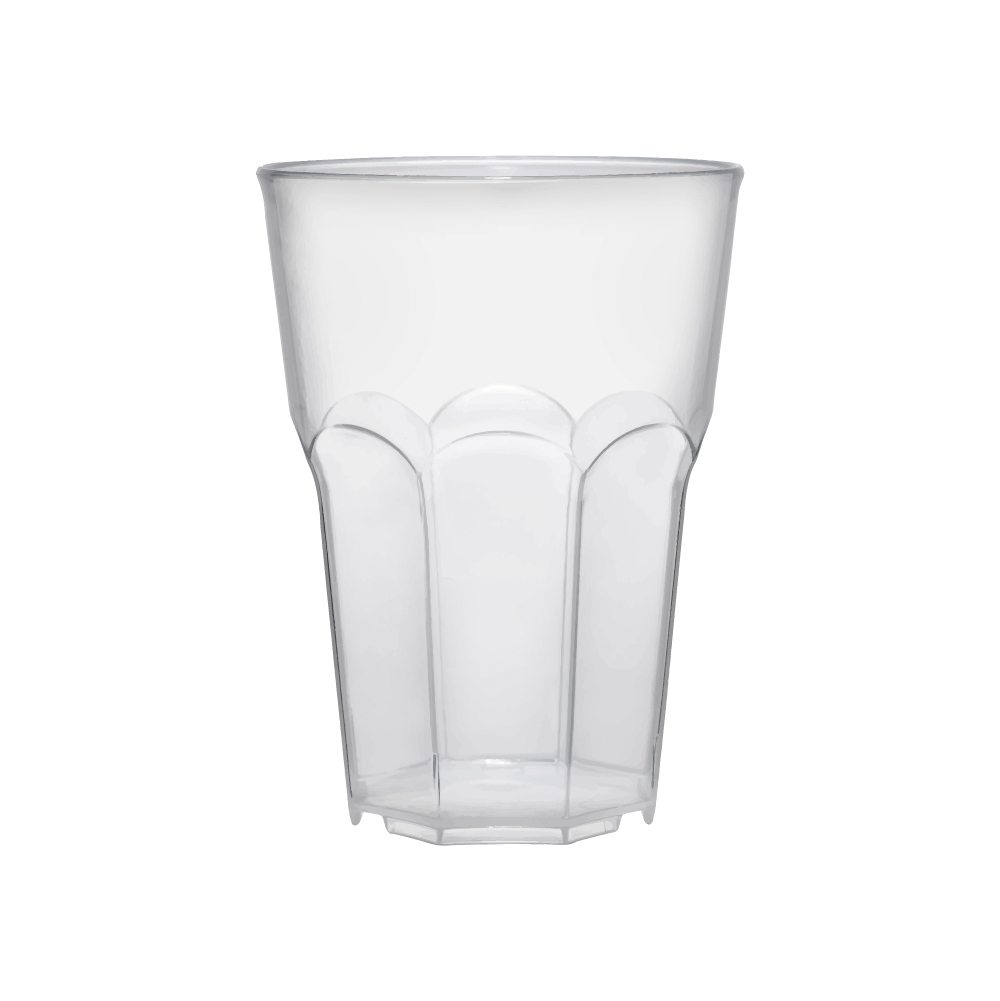 Bicchiere infrangibile personalizzabile con loghi.